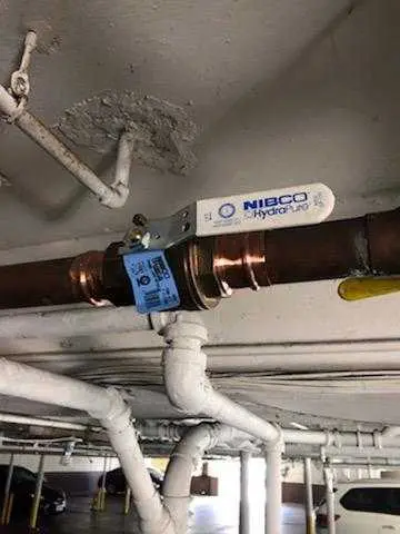 Copper pipe repair and valve work for Backflow Testing in Potsdam