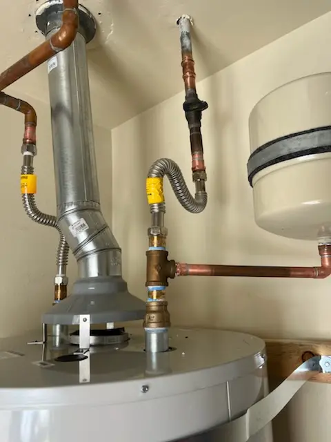Water heater installation and plumbing repair in Potsdam
