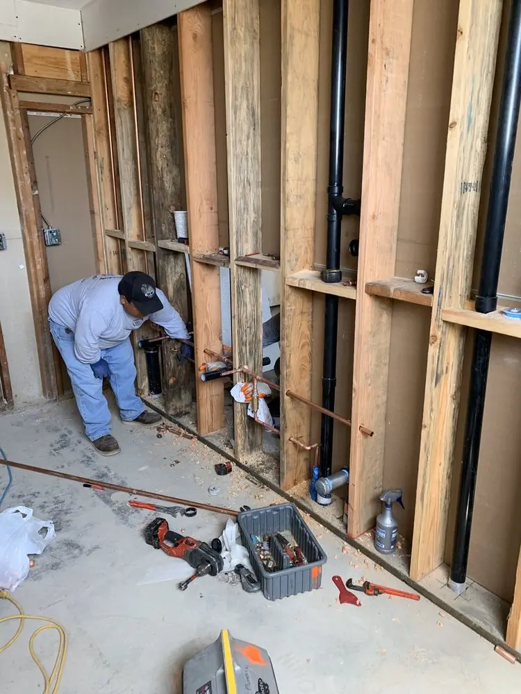Commercial rough-in plumbing for Commercial Plumbing in Potsdam